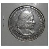 1892 COLUMBIAN SILVER HALF DOLLAR