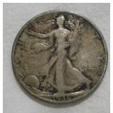 1936 (S) WALKING LIBERTY SILVER HALF DOLLAR