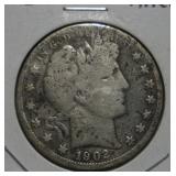 1902 (O) BARBER HALF DOLLAR
