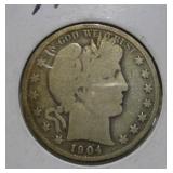 1904 BARBER HALF DOLLAR