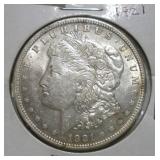 1921 MORGAN SILVER DOLLAR