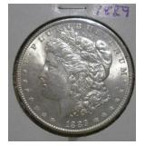 1889 MORGAN SILVER DOLLAR