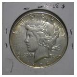 1928 (S) SILVER PEACE DOLLAR