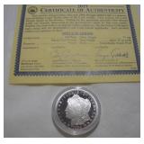 2019 SILVER 1964 MORGAN DOLLAR W/ C.O.A