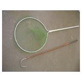 FISHING HOOK AND NET