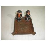 VINTAGE ORIGINAL DALECRAFT CAST IRON ASHTRAY