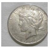 1923 (S) SILVER PEACE DOLLAR