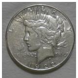 1922 (S) SILVER PEACE DOLLAR