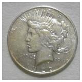 1922 (D) SILVER PEACE DOLLAR