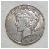 1928 SILVER PEACE DOLLAR