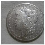 1881 MORGAN SILVER DOLLAR