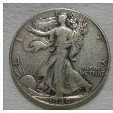1940 WALKING LIBERTY SILVER HALF DOLLAR