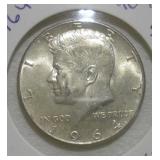 1964 KENNEDY HALF DOLLAR (UNCIRCULATED)
