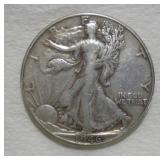 1946 WALKING LIBERTY SILVER HALF DOLLAR