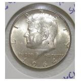 1964 KENNEDY HALF DOLLAR (UNCIRCULATED)