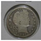 1897 BARBER QUARTER