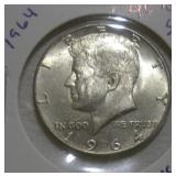 1964 KENNEDY HALF DOLLAR (UNCIRCULATED)