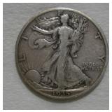 1935 WALKING LIBERTY SILVER HALF DOLLAR