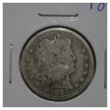 1893 BARBER QUARTER