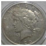 1923 SILVER PEACE DOLLAR