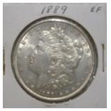 1889 MORGAN SILVER DOLLAR