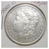 1883 (O) MORGAN SILVER DOLLAR