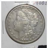 1900 (S) MORGAN SILVER DOLLAR