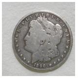 1890 (CC) MORGAN SILVER DOLLAR CARSON CITY MINT