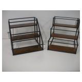 SYRUP DISPENSER RACKS