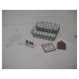 BUISINESS CARD DISPLAYS W/ SUGESTION BOX
