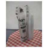 (200)  12OZ KARAT CLEAR PLASTIC CUPS