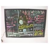 LIGHTED COLOR CHANGING DRY ERASE BOARD
