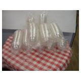 (500)  12 TO 24OZ KARAT DOMED CLEAR PLASTIC LIDS