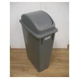 LAVEX 36IN TALL TRASH CAN W/ LID
