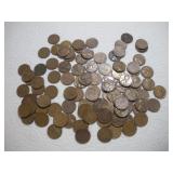 (100) WHEAT PENNIES