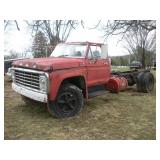 1970'S FORD F700 CUSTOM CAB TRUCK W/