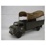 1950'S MARX LUMAR US ARMY CARGO TRUCK--