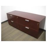 'STEELCASE' LATERAL FILING CABINET W/ KEYS