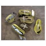 (7) HEAVY DUTY RATCHET STRAPS