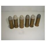 (6) .50 - 70 GOVT UMC CARTRIDGES
