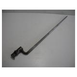 US SPRINGFIELD TRAPDOOR RIFLE BAYONET W/