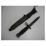 US M7 BAYONET W/ SCABBARD MADE IN WEST GERMANY