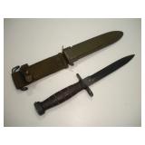 BAYONET W/ SCABBARD 6 1/2 IN BLADE