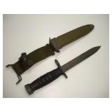 BAYONET W/ SCABBARD 6 1/2 IN BLADE