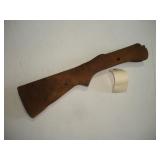 1941 JOHNSON WOODEN BUTTSTOCK