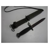 US M7 BAYONET W/ SCABBARD MADE IN WEST GERMANY