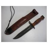US CONETTA BAYONET W/ LEATHER CAMILUS--