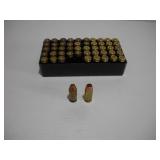 (50) .40 S&W HOLLOW POINT AND SOLID BRASS--