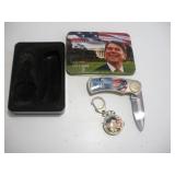 RONALD REGAN COMMEMORATIVE KNIFE