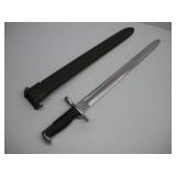 US SA 1920 BAYONET W/SCABBARD 16 IN BLADE